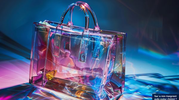 Sac à main transparent : quelle couleur choisir ?