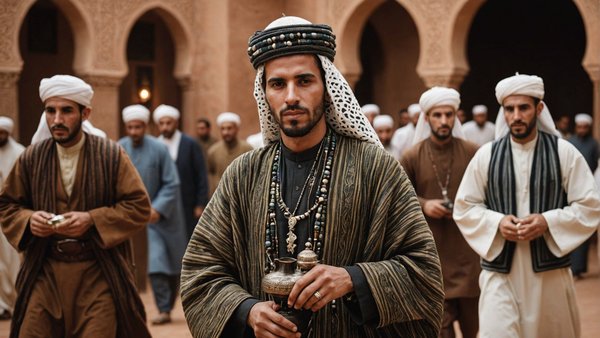 L'histoire de la gandoura masculine : élégance marocaine